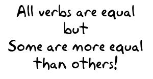 All verbs are Equal