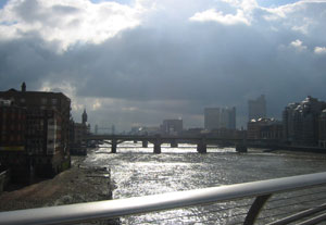 View towards Tower Bridge